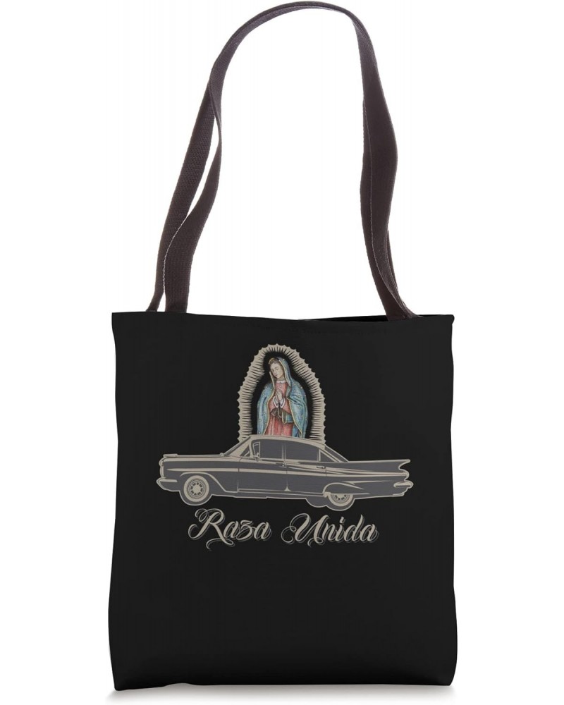 Raza Unida Chicano Low Rider Mexican Hombre Tote Bag $13.48 Totes