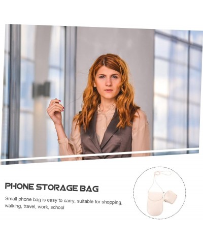 2pcs Mobile Phone Bag Small Bag for Purse Cell Phone Crossbody Bag Woman Crossbody Bag Girl Shopping Whitex3pcs $9.55 Crossbo...