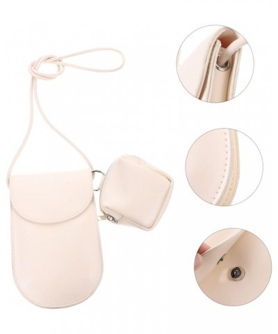 2pcs Mobile Phone Bag Small Bag for Purse Cell Phone Crossbody Bag Woman Crossbody Bag Girl Shopping Whitex3pcs $9.55 Crossbo...