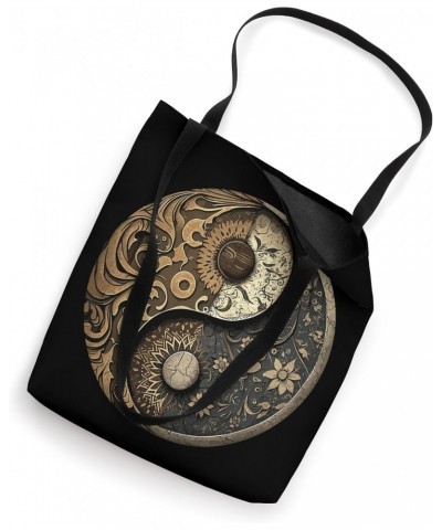 Balance and Harmony: Yin Yang Symbol, Forest, Nature Lover Tote Bag $12.25 Totes