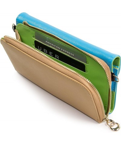 Clutch Wallet with Wristlet and Crossbody Strap for Smartphones up to 5 Inch - Carrying Case - Frustration-Free Packaging - B...