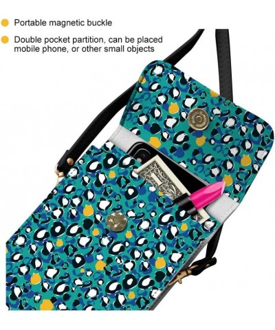 Small Crossbody Bags Cell Phone Purse for Women With Clear Window Touch Screen Purse Pineapple $9.84 Shoulder Bags