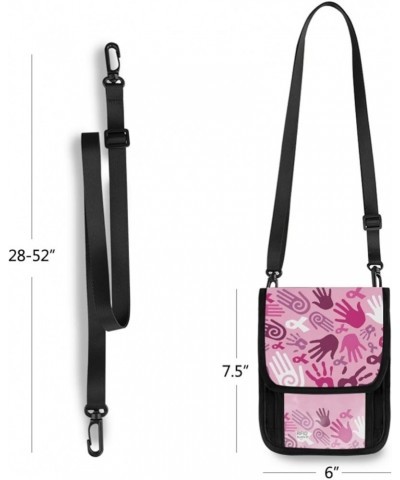 Small Crossbody Wallet, Purse Cell Phone Bag, Passport Holder with Credit Card Slots Multi 7 $11.20 Crossbody Bags