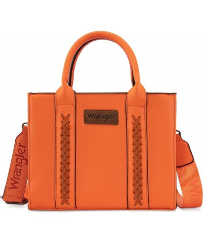 Tote Bags for Women Top-handle Handbags and Purses for Women D Plain Orange $18.00 Totes