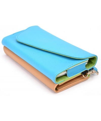 Clutch Wallet with Wristlet and Crossbody Strap for Smartphones up to 5 Inch - Carrying Case - Frustration-Free Packaging - B...