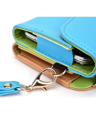 Clutch Wallet with Wristlet and Crossbody Strap for Smartphones up to 5 Inch - Carrying Case - Frustration-Free Packaging - B...