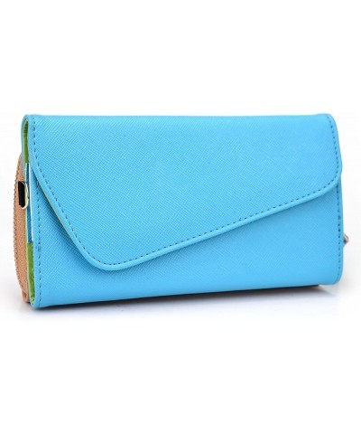 Clutch Wallet with Wristlet and Crossbody Strap for Smartphones up to 5 Inch - Carrying Case - Frustration-Free Packaging - B...