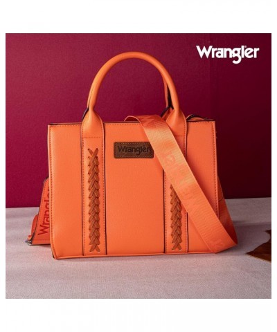 Tote Bags for Women Top-handle Handbags and Purses for Women D Plain Orange $18.00 Totes