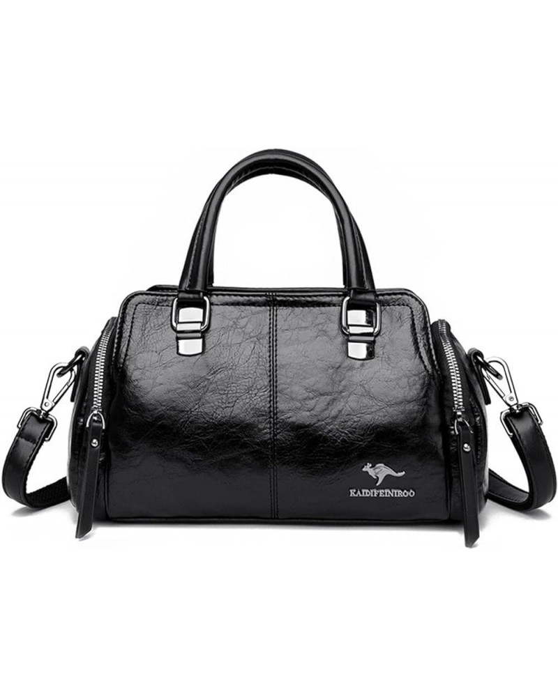 Bags for women, crossbody bags for women, retro women's shoulder bags, women's handbags Black $50.16 Backpacks