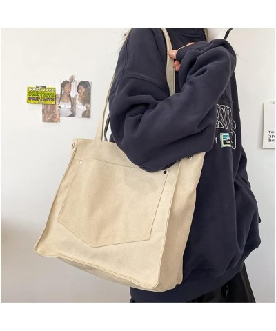 Retro simple large capacity crossbody bag shoulder bag handmade messenger backpack for men and women (Khaki) Beige $30.00 Bac...