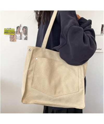 Retro simple large capacity crossbody bag shoulder bag handmade messenger backpack for men and women (Khaki) Beige $30.00 Bac...