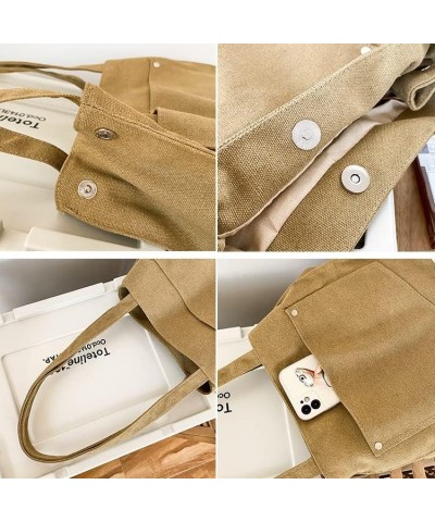 Retro simple large capacity crossbody bag shoulder bag handmade messenger backpack for men and women (Khaki) Beige $30.00 Bac...