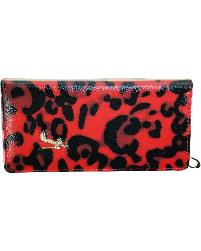 Women Wallet Zip Around Style with Elegant Design (Red) Red $8.82 Wallets