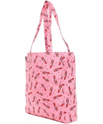 Pink Lipstick and Heart Tote Bag Purse from Clothing, Multicolored, Approximately 12" x 15" x 4 $14.49 Totes