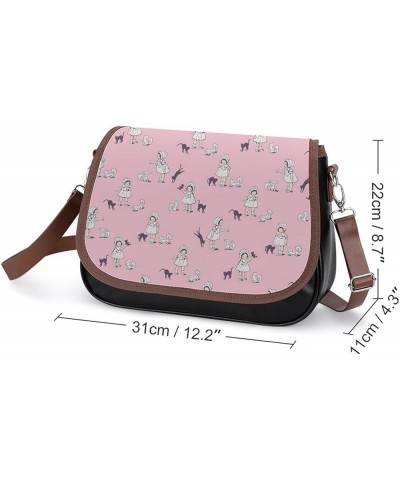 Women's Vintage Crossbody Bag Fashion Shoulder Bag With Adjustable Strap Color1518 $18.95 Totes