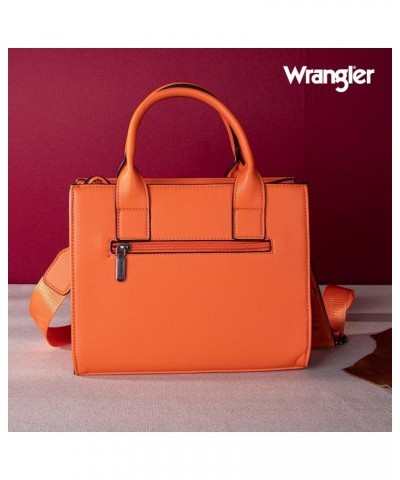 Tote Bags for Women Top-handle Handbags and Purses for Women D Plain Orange $18.00 Totes