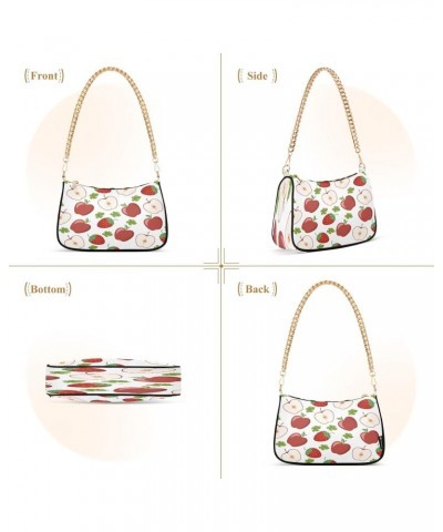 Fruit Strawberry Shoulder Bag for Women Shoulder Handbags with Zipper Closure Small Clutch Purses Crossbody Bags for Women $1...