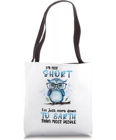 Hoot Hoot Owl Graphic Design Down To Earth Unisex Cotton Tote Bag $12.68 Totes