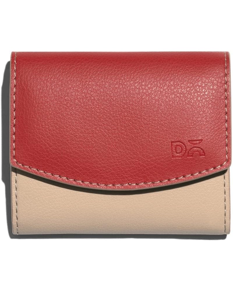 Terracotta Red Fliptop Cash & Card Wallet $14.96 Wallets