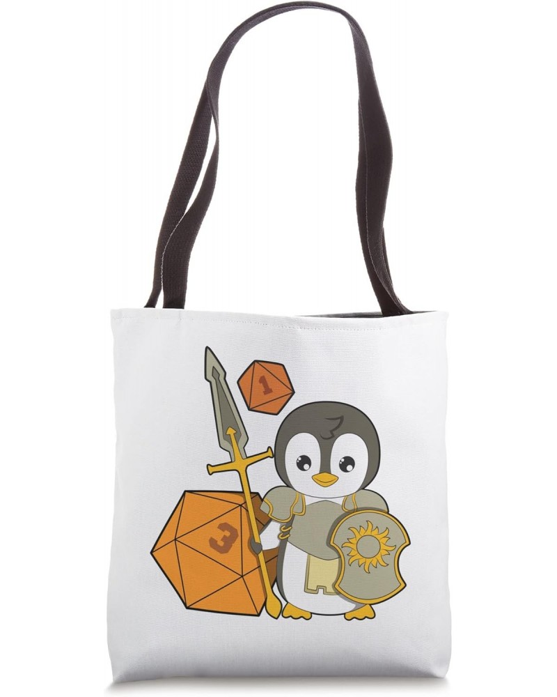 Penguin Dice Board Games Tote Bag $14.48 Totes