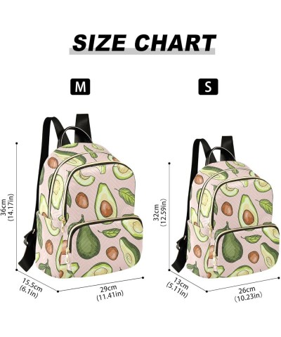 Avocado Backpack Purse for Women Small Mini Women's Fashion Backpack HandBag Back Pack Lady Gifts,M Small $19.24 Backpacks