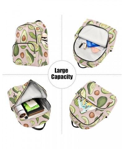 Avocado Backpack Purse for Women Small Mini Women's Fashion Backpack HandBag Back Pack Lady Gifts,M Small $19.24 Backpacks