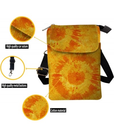 Crossbody Sling bag for Women Stylish Bags for Girls Outdoor Travel Zip Cloth Bag Cellphone Storage Purse Fashion Tie-dye $11...