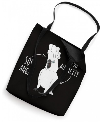 50% anger 50% audacity Umbrella Cockatoo Anatomy Birb Memes Tote Bag $12.15 Totes