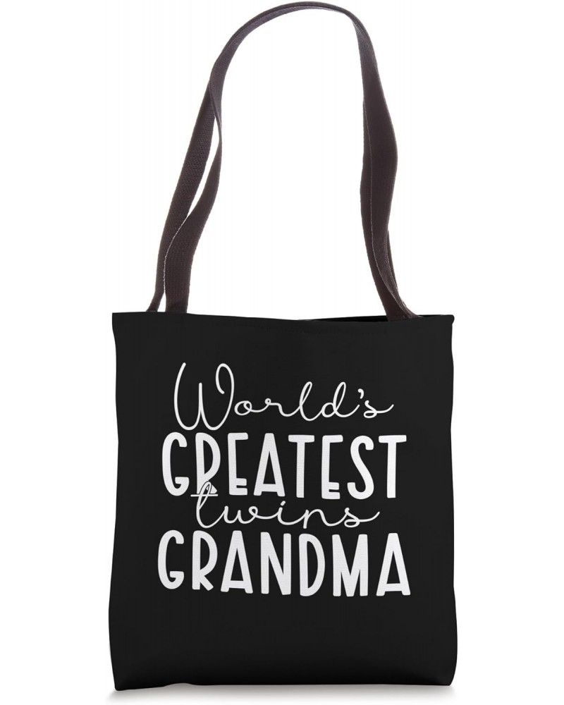 Worlds Gifts Greatest Twins Grandma Tee Funny Mothers Day Tote Bag $12.00 Totes