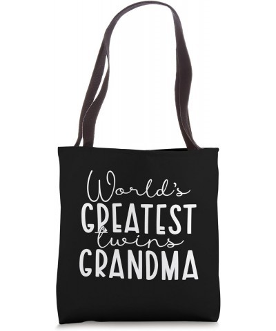 Worlds Gifts Greatest Twins Grandma Tee Funny Mothers Day Tote Bag $12.00 Totes