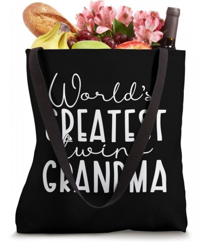 Worlds Gifts Greatest Twins Grandma Tee Funny Mothers Day Tote Bag $12.00 Totes