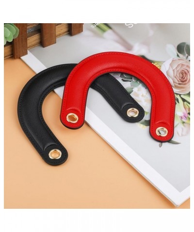 2pcs PU Leather Shoulder Bag Handles DIY Replacement Purse Handle for Handbag Belts Strap Bag Accessories B $8.52 Handbags