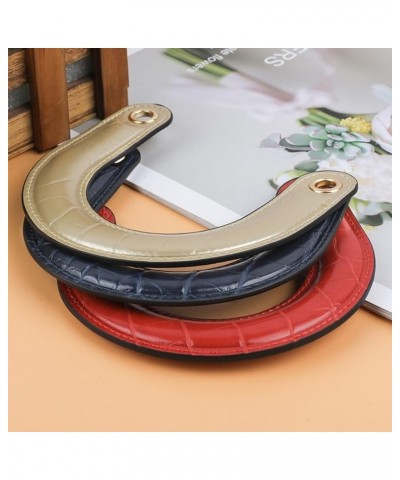 2pcs PU Leather Shoulder Bag Handles DIY Replacement Purse Handle for Handbag Belts Strap Bag Accessories B $8.52 Handbags