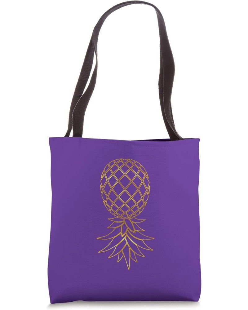 Party Mode Upside Down Pineapple Swinger Vanilla Swapping Tote Bag $14.40 Totes