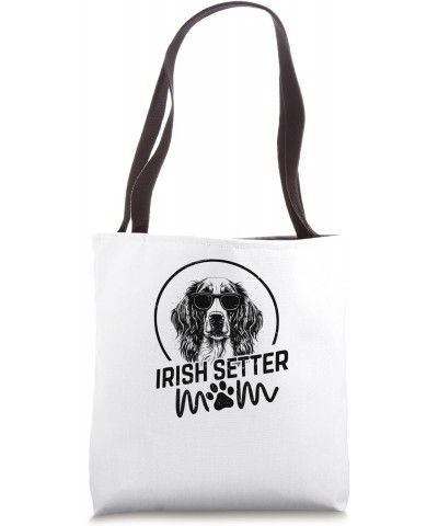 Irish Setter Dog Mom Face Gifts for Women Funny Christmas Tote Bag $11.48 Totes