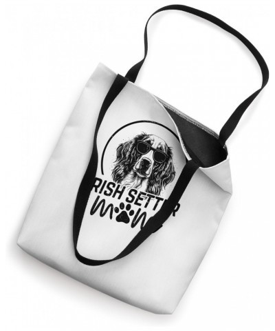 Irish Setter Dog Mom Face Gifts for Women Funny Christmas Tote Bag $11.48 Totes