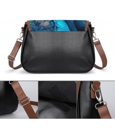 Fashion Crossbody Bag Small PU Leather Purse, Casual Handbags with Adjustable Strap Lightweight Shoulder Bag Style(257) $15.9...