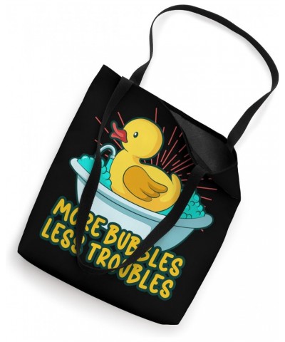 Rubber Duck Rubber Ducks Duck lover Bathroom Bubble Tote Bag $11.96 Totes