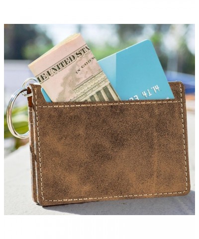 ID Holder Wallet, Karate Man, Personalized Engraving Included (Rustic) Rustic $13.44 Wallets