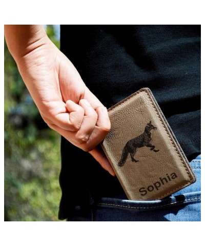 ID Holder Wallet, Karate Man, Personalized Engraving Included (Rustic) Rustic $13.44 Wallets