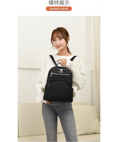 Oxford Trendy Women's Backpack Shoulder Bags Messenger Bag Cellphone Bags Black $38.41 Backpacks