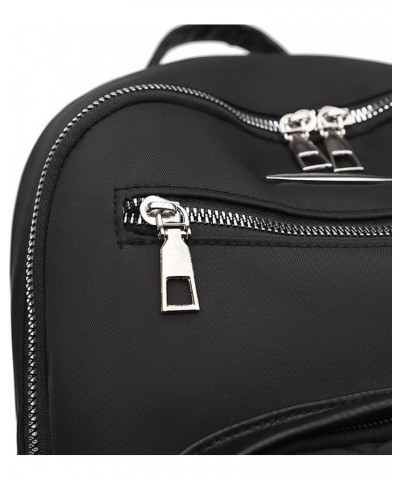 Oxford Trendy Women's Backpack Shoulder Bags Messenger Bag Cellphone Bags Black $38.41 Backpacks