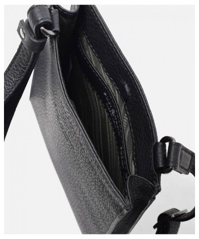 Genuine Leather Shoulder Bag, Made In Japan, No.664103 Black $94.12 Shoulder Bags