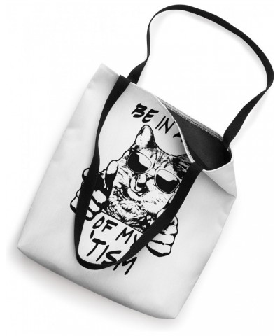 Vintage Cat Be In Awe Of My 'Tism shirt Funny Tote Bag $10.80 Totes