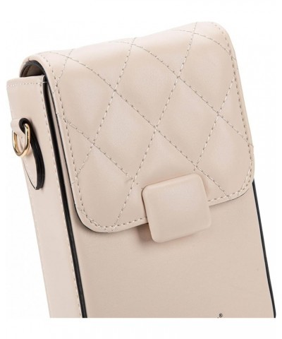 Cell Phone Purse Small Crossbody Bags for Women Cellphone Wallet Bag with RFID Blocking Credit Card Slots **Quilted Beige $17...