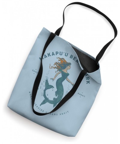 Makapu'u Beach Park Oahu Hawaii Retro Vintage Mermaid Tote Bag $14.81 Totes