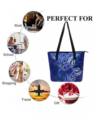 Large Leather Handbag Big Shoulder Commuter Bag Waterproof Shoulder Bucket Bag Color147 $15.50 Shoulder Bags