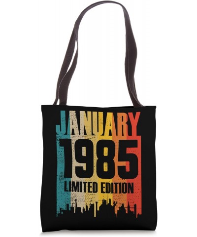 January 1985 37 Years Old Birthday Limited Edition Vintage Tote Bag $10.34 Totes