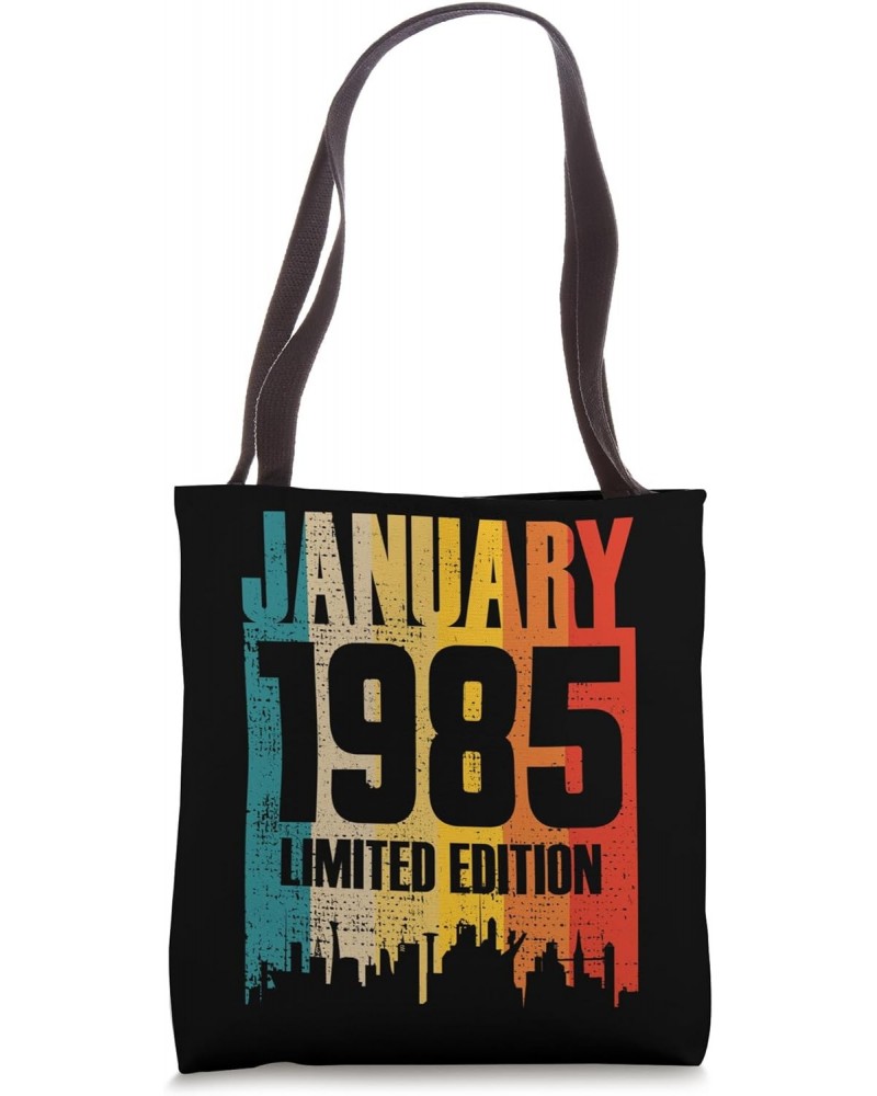 January 1985 37 Years Old Birthday Limited Edition Vintage Tote Bag $10.34 Totes