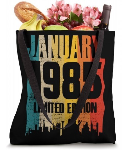 January 1985 37 Years Old Birthday Limited Edition Vintage Tote Bag $10.34 Totes